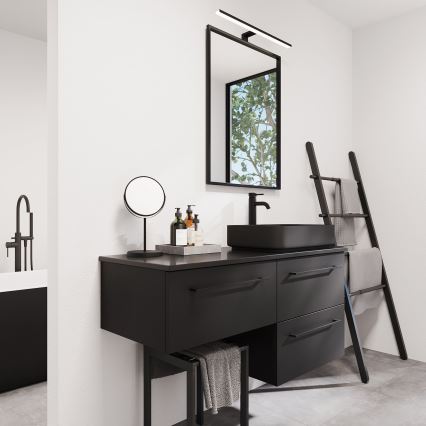 BATH DELUXE 01-060-05-02-00 - Espelho para casa de banho BORGSTED 60x80 cm preto