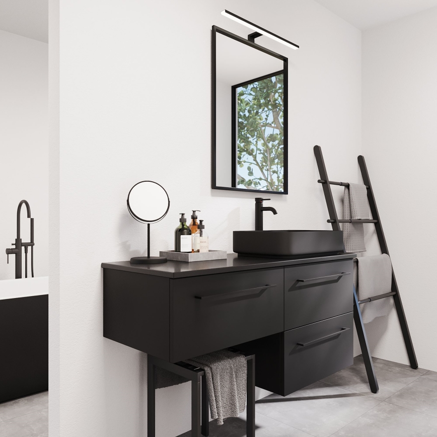 BATH DELUXE 01-060-05-02-00 - Espelho para casa de banho BORGSTED 60x80 cm preto