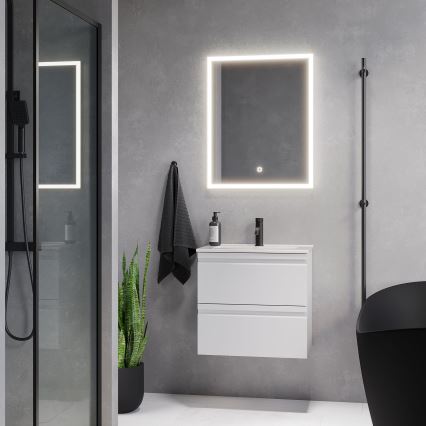 BATH DELUXE 01-060-07-58-00 - Espelho LED para casa de banho com retroiluminação FORNAES LED/14,3W/230V IP44