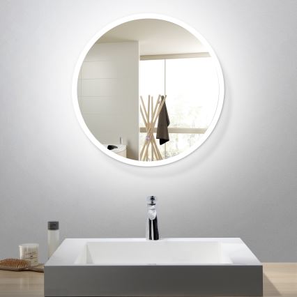 BATH DELUXE 01-060-08-58-00 - Espelho LED para casa de banho com retroiluminação FORNAES LED/10,1W/230V IP44