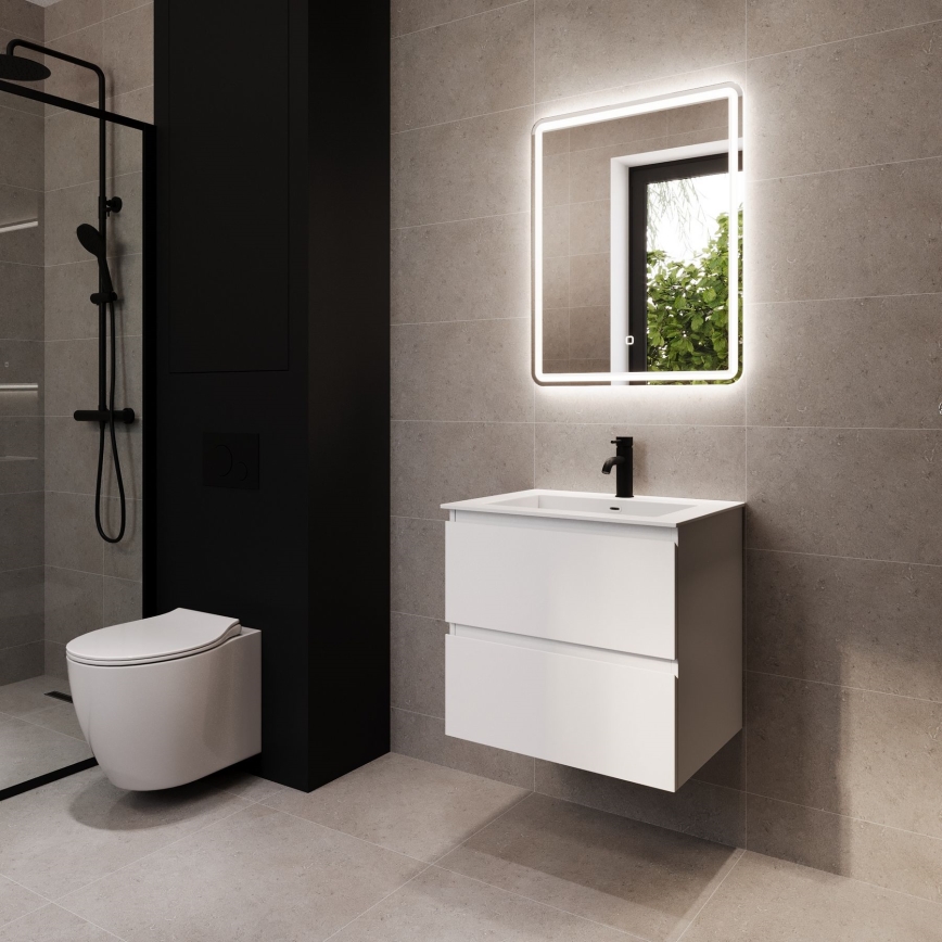 BATH DELUXE 01-060-51-58-00 - Espelho LED para casa de banho com retroiluminação TARS LED/24,8W/230V IP44