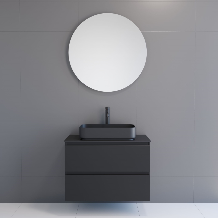 BATH DELUXE 01-080-00-58-00 - Espelho para casa de banho NORDBORG diâmetro 80 cm