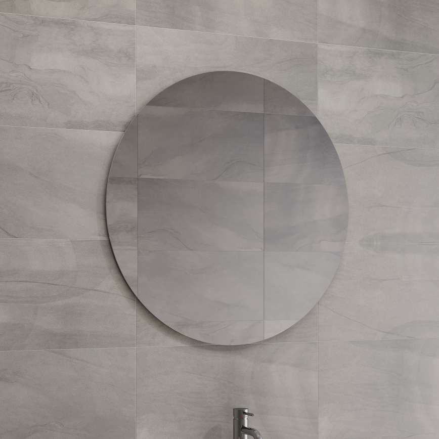 BATH DELUXE 01-080-00-58-00 - Espelho para casa de banho NORDBORG diâmetro 80 cm