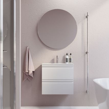 BATH DELUXE 01-080-00-58-00 - Espelho para casa de banho NORDBORG diâmetro 80 cm