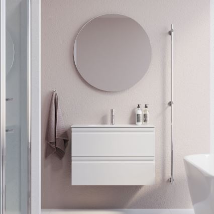 BATH DELUXE 01-080-00-58-00 - Espelho para casa de banho NORDBORG diâmetro 80 cm