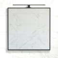 BATH DELUXE 01-080-05-02-00 - Espelho para casa de banho BORGSTED 80x80 cm preto