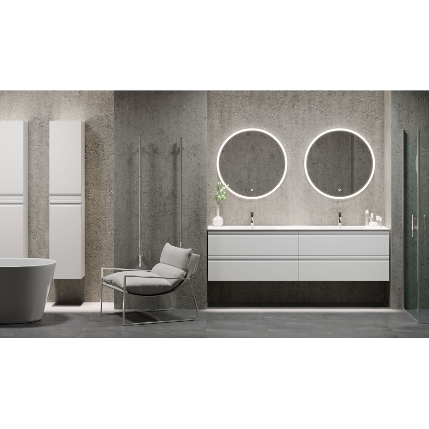 BATH DELUXE 01-080-08-58-00 - Espelho LED para casa de banho com retroiluminação FORNAES LED/13,8W/230V IP44