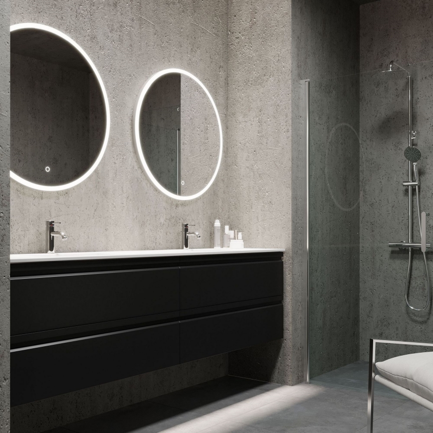 BATH DELUXE 01-080-08-58-00 - Espelho LED para casa de banho com retroiluminação FORNAES LED/13,8W/230V IP44