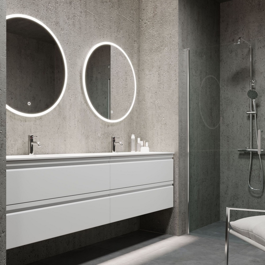 BATH DELUXE 01-080-08-58-00 - Espelho LED para casa de banho com retroiluminação FORNAES LED/13,8W/230V IP44