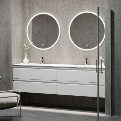 BATH DELUXE 01-080-08-58-00 - Espelho LED para casa de banho com retroiluminação FORNAES LED/13,8W/230V IP44