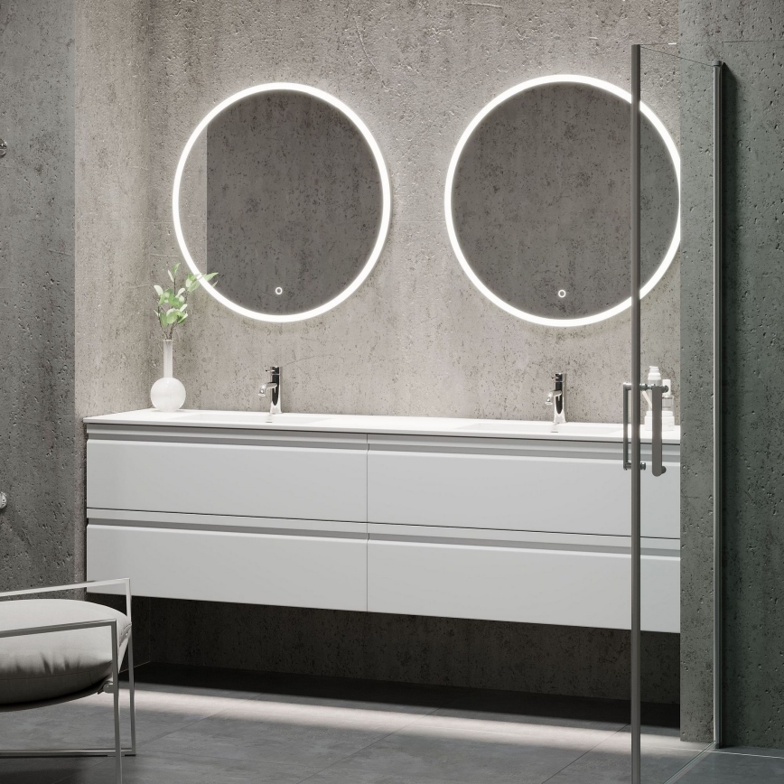BATH DELUXE 01-080-08-58-00 - Espelho LED para casa de banho com retroiluminação FORNAES LED/13,8W/230V IP44