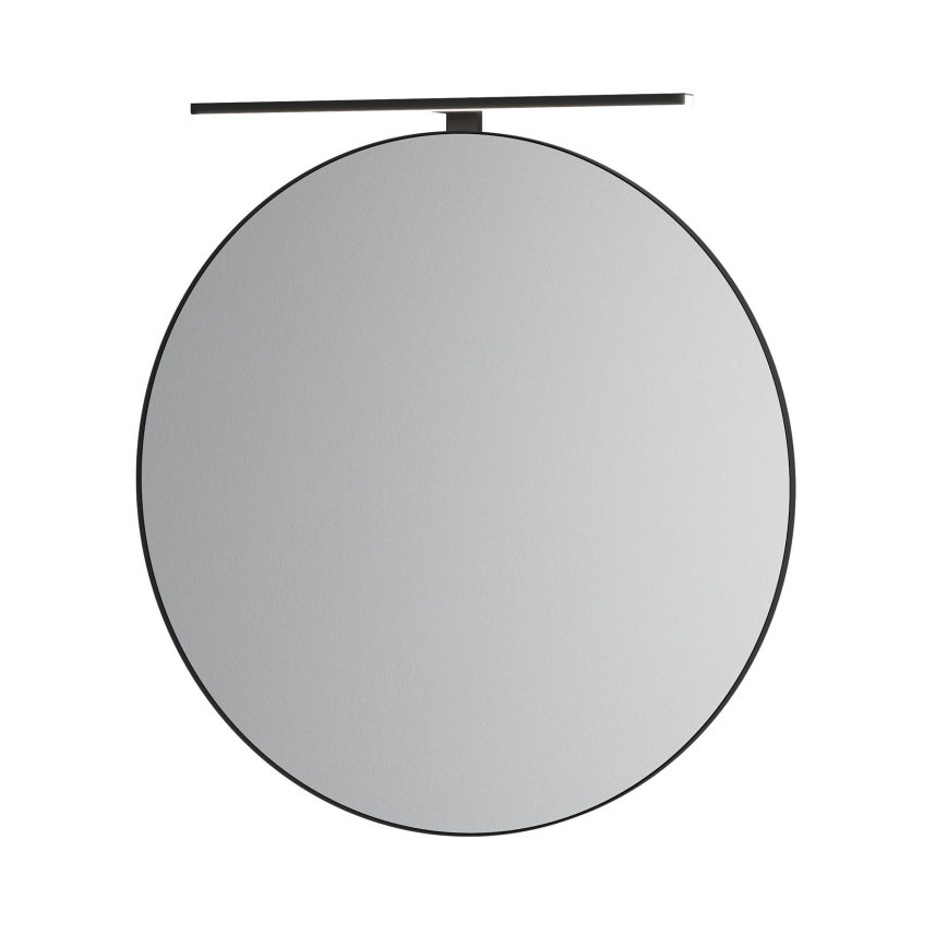 BATH DELUXE 01-080-09-02-00 - Espelho para casa de banho BORGSTED diâmetro 80 cm preto