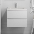 BATH DELUXE 03-060-63-01-01 - Armário para casa de banho com bacia KENWOOD 61 cm branco mate