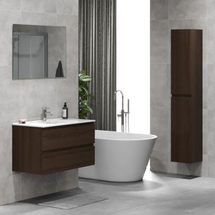 BATH DELUXE 04-030-64-84-01 - Armário para casa de banho KENWOOD 186 cm nogueira