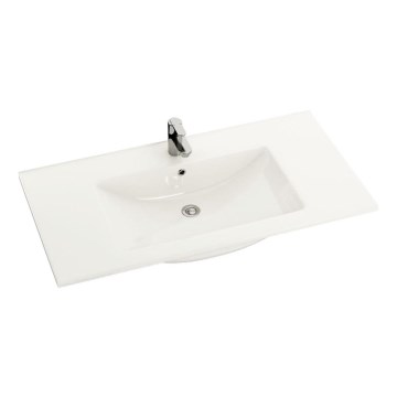 BATH DELUXE 06-090-60-11-01 - Lavatório de encastrar CHICAGO 91x46,5 cm cerâmica/branco