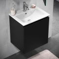 BATH DELUXE 09-050-63-02-01 - Armário para casa de banho com bacia KENWOOD 51 cm mate preto