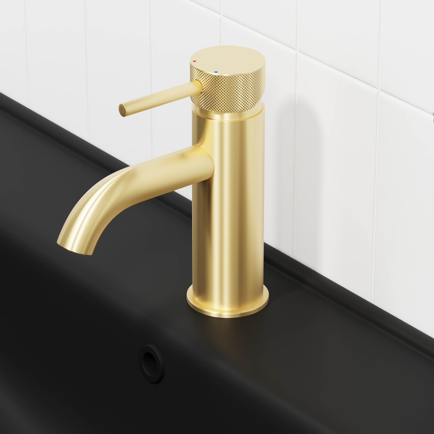 BATH DELUXE 28-005-03-70-00 - Torneira do lavatório ANHOLT 15,6 cm escovado latão