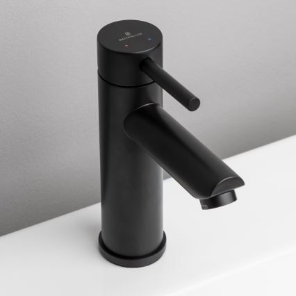 BATH DELUXE 28-017-03-02-02 - Torneira do lavatório RINGSTED 17,8 cm mate preto