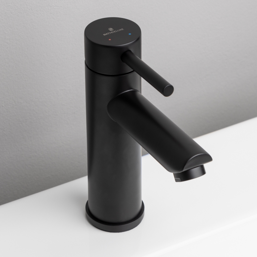 BATH DELUXE 28-017-03-02-02 - Torneira do lavatório RINGSTED 17,8 cm mate preto