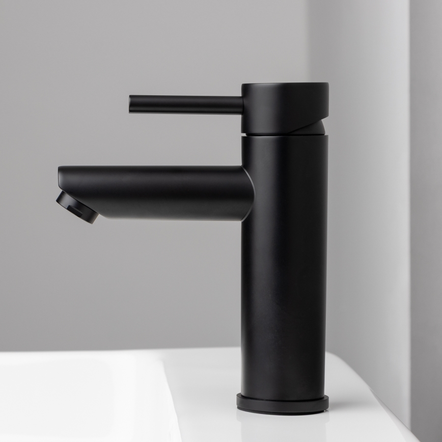 BATH DELUXE 28-017-03-02-02 - Torneira do lavatório RINGSTED 17,8 cm mate preto