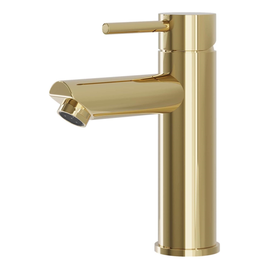 BATH DELUXE 28-017-03-64-02 - Torneira do lavatório RINGSTED 17,8 cm brilhante latão
