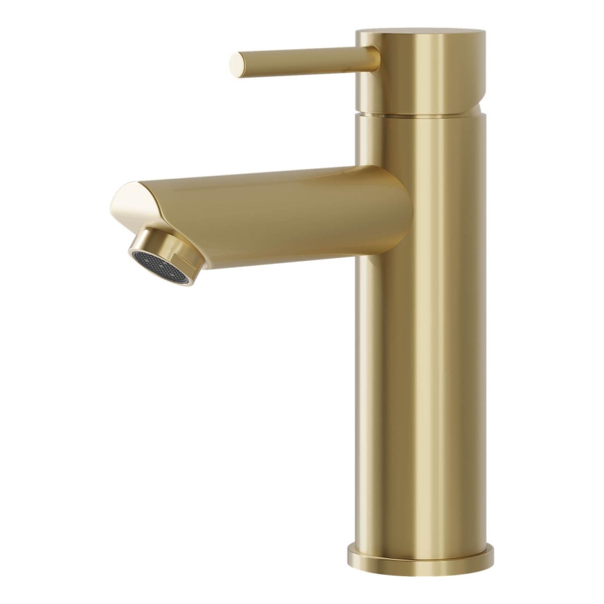 BATH DELUXE 28-017-03-70-02 - Torneira do lavatório RINGSTED 17,8 cm escovado latão