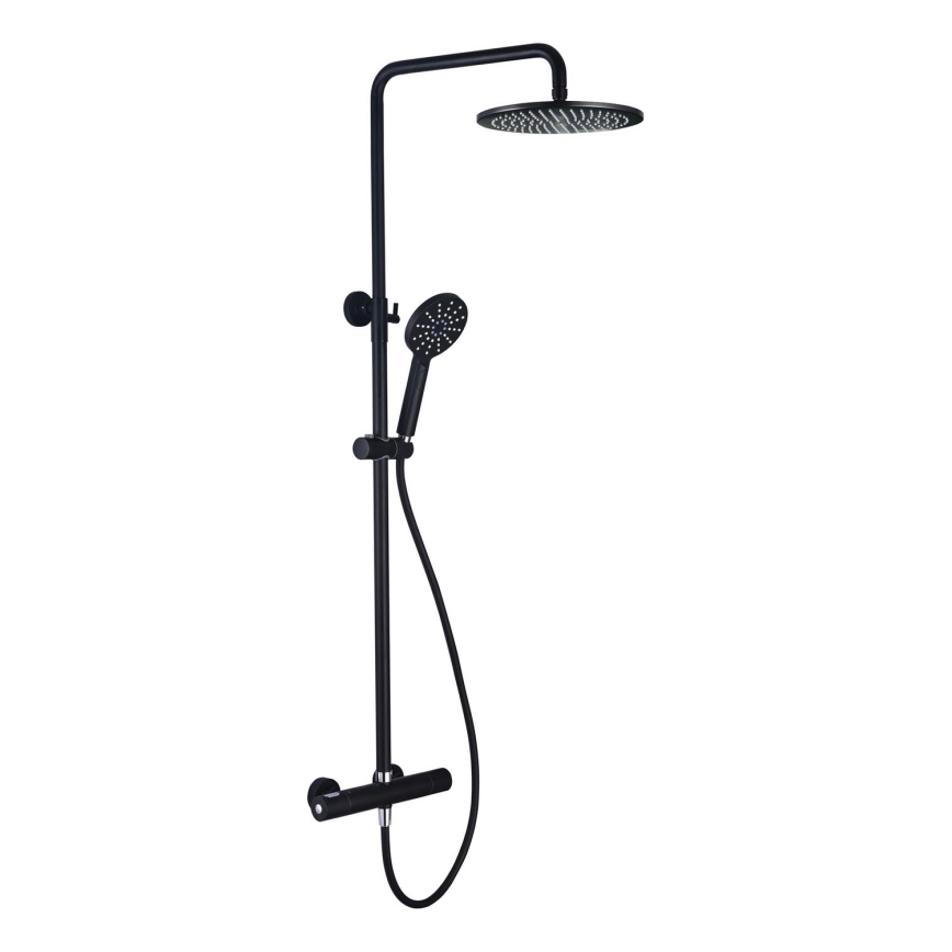 BATH DELUXE 31-120-05-02-00 - Conjunto de duche com torneira termostática DRAGOR mate preto