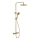 BATH DELUXE 31-120-05-70-00 - Conjunto de duche com torneira termostática DRAGOR escovado latão
