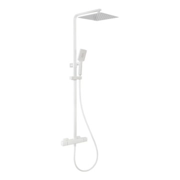 BATH DELUXE 31-120-06-01-00 - Conjunto de duche com torneira termostática NAESBY branco mate