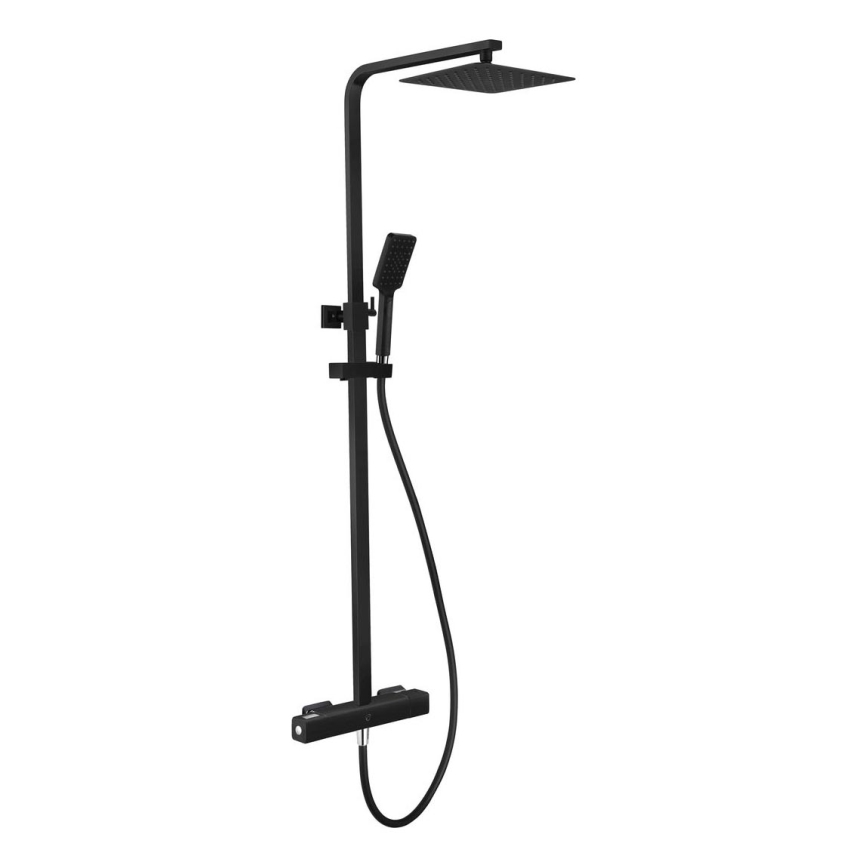 BATH DELUXE 31-120-06-02-00 - Conjunto de duche com torneira termostática NAESBY mate preto