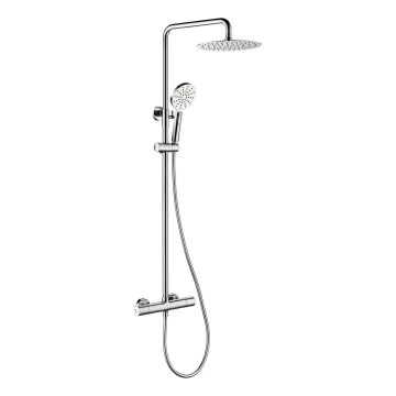BATH DELUXE 31-120-07-60-00 - Conjunto de duche com torneira termostática DRAGOR cromado brilhante