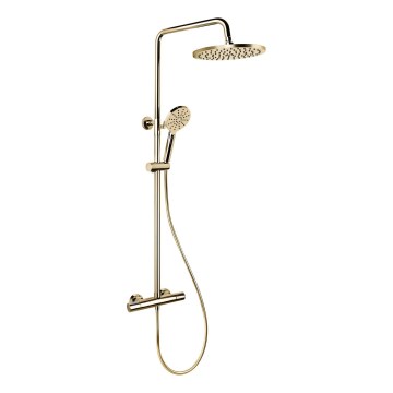 BATH DELUXE 31-120-08-64-00 - Conjunto de duche com torneira termostática DRAGOR brilhante latão