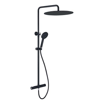 BATH DELUXE 31-120-09-63-00 - Conjunto de duche com torneira termostática DRAGOR mate preto