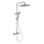 BATH DELUXE 31-120-13-60-00 - Conjunto de duche com torneira termostática DRAGOR cromado brilhante