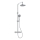 BATH DELUXE 31-130-41-60-02 - Conjunto de chuveiro com torneira HOUSTON cromado brilhante