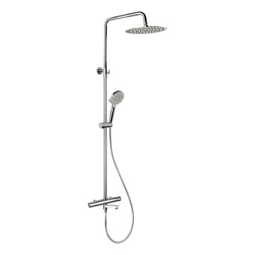 BATH DELUXE 31-160-11-60-00 - Conjunto de duche com torneira termostática DRAGOR cromado brilhante