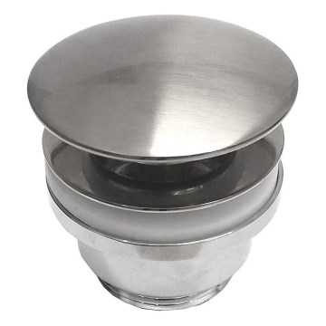 BATH DELUXE 33-004-05-60-04 - Válvula de drenagem RODBY diâmetro 6,6 cm cromado brilhante