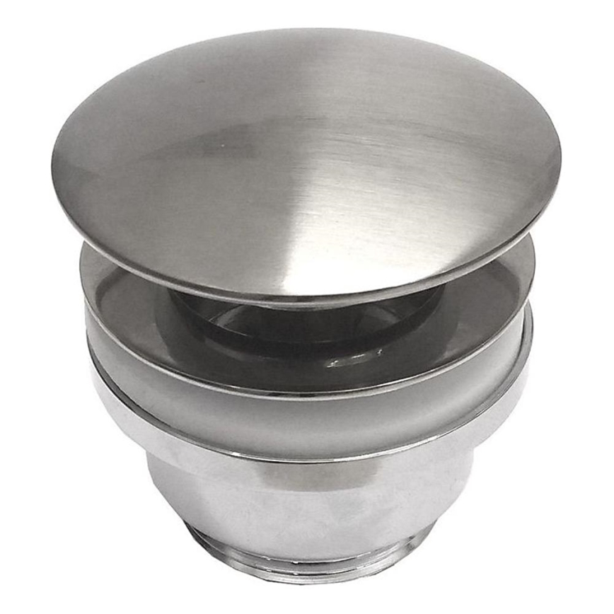 BATH DELUXE 33-004-05-60-04 - Válvula de drenagem RODBY diâmetro 6,6 cm cromado brilhante