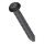BATH DELUXE 54-045-00-02-12 - CONJUNTO 50x Parafusos para painéis acústicos T25 4,6x45 mm envernizado preto