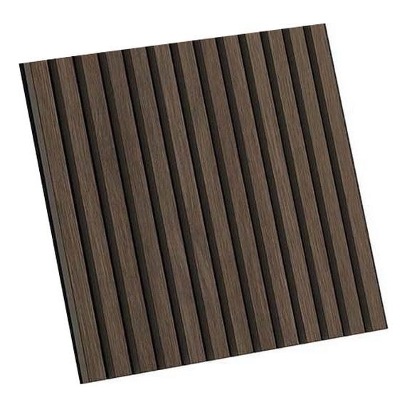 BATH DELUXE 54-060-08-84-12 - CONJUNTO 4x Painéis de parede acústico DANVIKEN 60x60 cm nogueira