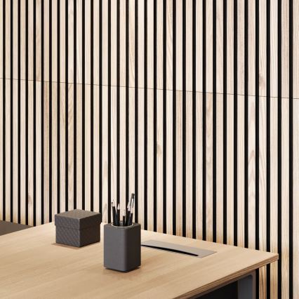 BATH DELUXE 54-240-11-86-12 - Painel de parede acústico VASALUND 240x52 cm carvalho