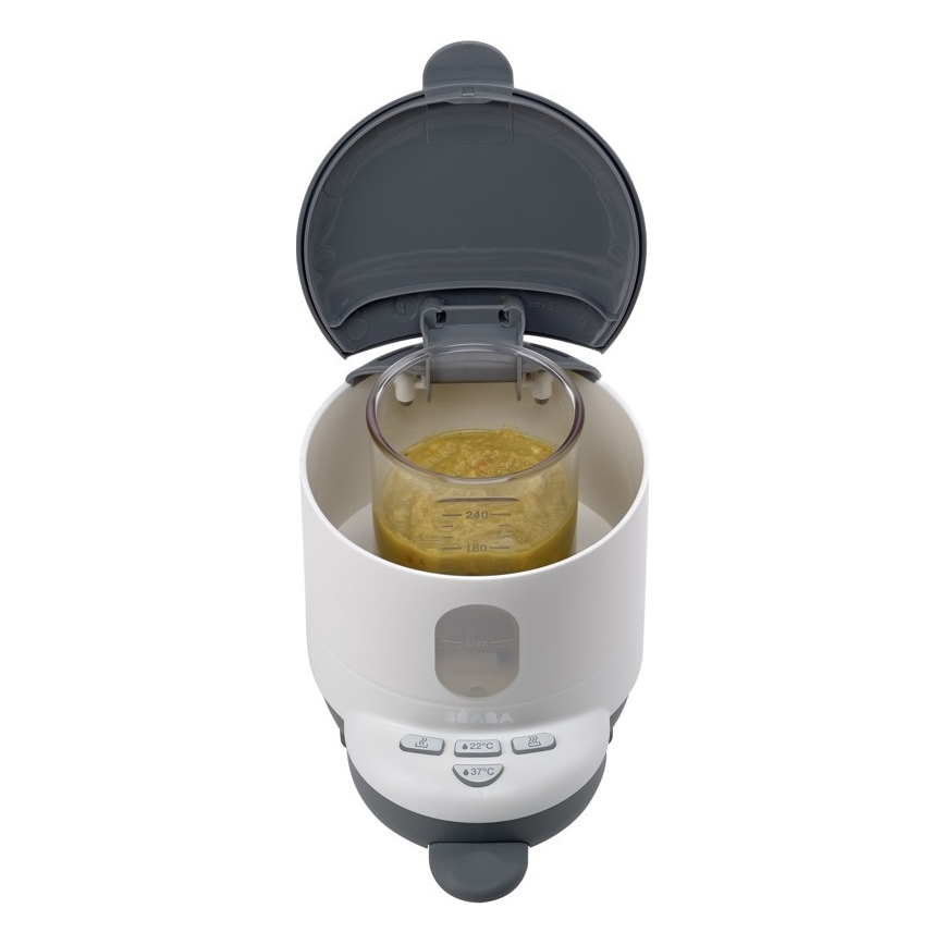 Beaba - Aquecedor de garrafas BIB'EXPRESSO 2em1 branco