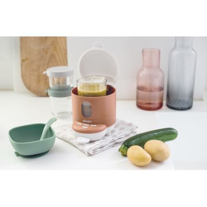 Beaba - Aquecedor de garrafas BIB'EXPRESSO 2em1 laranja