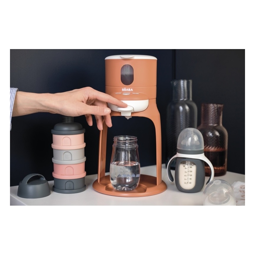 Beaba - Aquecedor de garrafas BIB'EXPRESSO 2em1 laranja