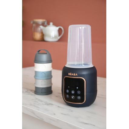 Beaba - Aquecedor de garrafas e esterilizador 5em1 azul escuro