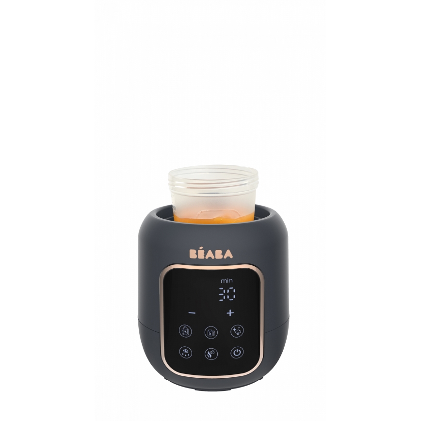 Beaba - Aquecedor de garrafas e esterilizador 5em1 azul escuro