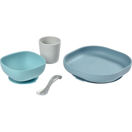 Beaba - Conjunto de refeições para crianças Jungle 4 pcs