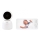 Beaba - Monitor de bebé inteligente recarregável ZEN NIGHT 720p 5V 4000 mAh Wi-Fi branco