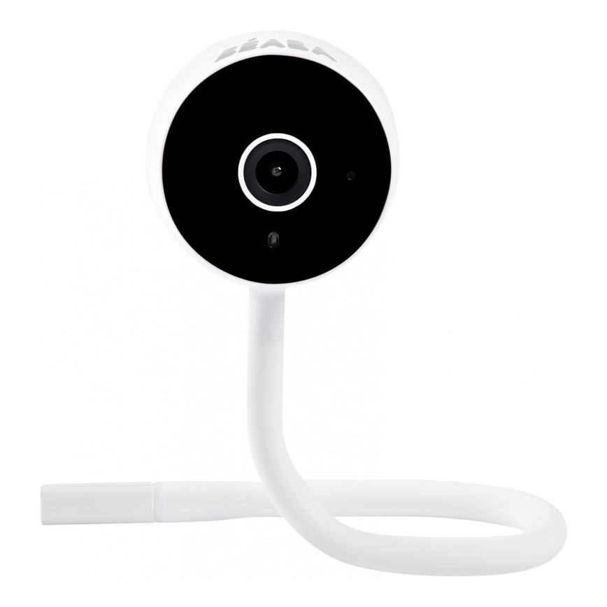 Beaba - Monitor de bebé inteligente ZEN CONNECT 5V Wi-Fi branco