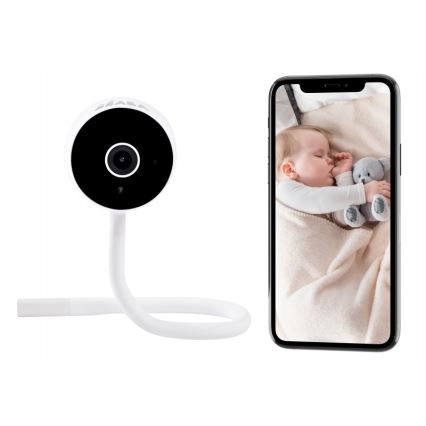 Beaba - Monitor de bebé inteligente ZEN CONNECT 5V Wi-Fi branco
